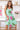 VGLD086 - MARGOT WIDE STRAP DRESS - PARADISE PETALS MINT