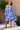 VBLD510 - OFF-THE-SHOULDER PEASANT DRESS - BLUE BAHAMA