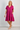 VLSD643 (26A185) - BABYDOLL LINEN DRESS - FUCHSIA