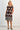 VBLD478 - SUSSAN SHIFT DRESS - DIAMOND BAZAAR BROWN
