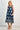 VBLD750 - MARIA MIDI DRESS - DIAMOND BAZAAR NAVY