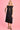 VBLD877 - CARMEN BUTTON DRESS - BLACK