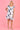 VLSD074 (776) - EMILIA SHIFT DRESS - GEOMETRIC WHITE