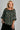 VBLT113 - ROUCHED BELL SLEEVE TOP - AFTER DARK PALM