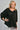 VBLT999 - HEPBURN 3/4 SLEEVE TOP - BLACK