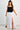 VGLK101 - FLAT BAND MAXI SKIRT - WHITE