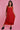 VBLD095 - OVERLAP DRESS - SWIRL CHERRY