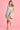 VGLD086 - MARGOT WIDE STRAP DRESS - FRUITY SHORES PASTEL KHAKI
