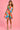 VGLD086 - MARGOT WIDE STRAP DRESS - HAWAIIAN RAINBOW