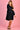 VGLD142 - MONTCLAIR LONG SLEEVE SHORT DRESS - BLACK