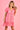 VGLD219 - CAP SLEEVE BUTTON DRESS - SEASIDE PINK