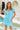 VGLD219 - CAP SLEEVE BUTTON DRESS - SEASIDE BLUE