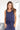 VGLT116 - BAMBOO BASIC LOOSE FIT TANK - NAVY