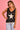 VLST070 (17017) - STAR KNIT SINGLET - BLACK/GOLD STAR