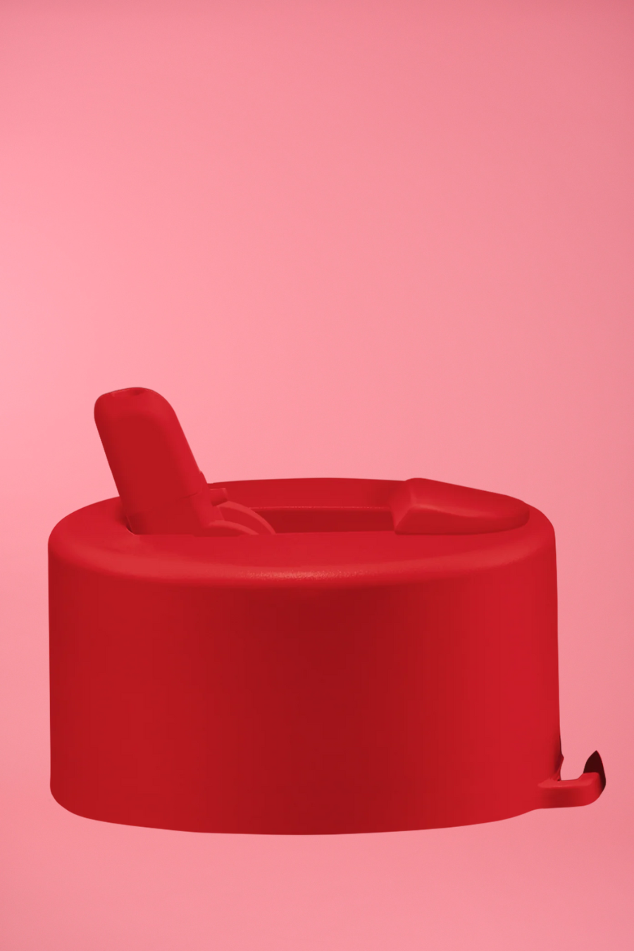 A92S30C02 - FRANK GREEN FLIP STRAW LID - ATOMIC RED
