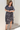 VBLD083 - GREAT HARBOUR DRESS - PICASSO'S GARDEN BLACK