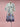 ZUURI06 - SASHA DRESS - WHITE CRANES