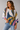 VLST040 (9083) - FOIL KNIT TOP - GOLDEN TIDE BLUE