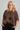 VLST370 (26C477) - MARTINA LINEN TOP - CHOCOLATE