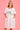 VLSD420 (23340) - STAY BEAUTIFUL GRAPHIC DRESS - WHITE