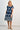 VBLD478 - SUSSAN SHIFT DRESS - DIAMOND BAZAAR NAVY
