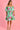 VGLD736 - LOLA SHORT DRESS - PARADISE PETALS MINT