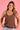 VGLT114 - BAMBOO REVERSIBLE NECKLINE SINGLET - CHOCOLATE