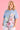 VLST621 (9129B) - COMO COWL LINEN TOP - JEAN BLUE