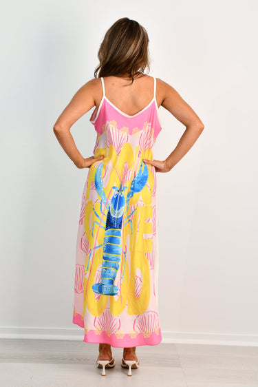 VLSD160 (26594) - SIRENA SLIP DRESS - SEASHELL CITRUS