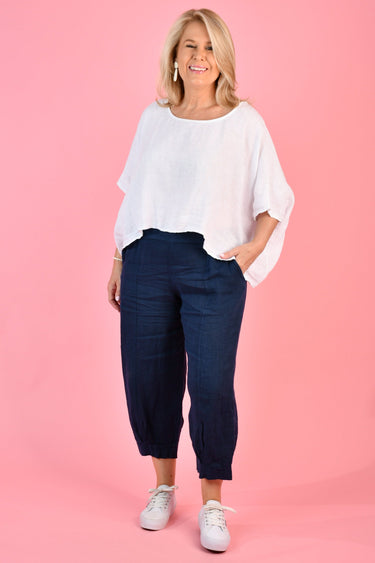 VLSP090 (24P1388) - VALENTINA PANT - NAVY