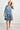 VBLD655 - CINDY DRESS - DAINTREE DENIM/WHITE