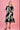 VBLD250 - PARADISE DRESS - ABSTRACT BLACK/CREAM