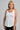 VGLT116 - BAMBOO BASIC LOOSE FIT TANK - WHITE