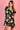 VGLD219 - CAP SLEEVE BUTTON DRESS - PAPAYA BLACK
