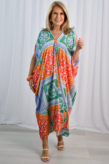 VBLD348 - CUSHLA DRESS - MOROCCAN FIESTA