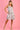 VGLD086 - MARGOT WIDE STRAP DRESS - CORAL WHITE
