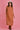 VBLD095 - OVERLAP DRESS - SWIRL TERRACOTTA