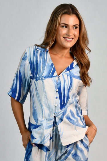 VJHT455 - ODYSSEY SHIRT - BLUE CRUSH