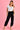 VGLP050 - LONG ROUCHED TIE PANTS - BLACK