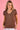 VGLT115 - BAMBOO V-NECK TEE - CHOCOLATE