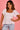 VGLT131 - IZZY ROUCHED TOP - WHITE