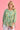 VBLT999 - HEPBURN 3/4 SLEEVE TOP - 70'S SWIRL GREEN