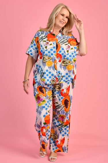 VBLP250 - SAILING PANT - PORTOFINO PICNIC