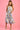 VGLD700 - ELLIE MIDI DRESS - MOROCCAN TILES