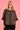 VBLT113 - ROUCHED BELL SLEEVE TOP - BLACK/GOLD ZIGZAG