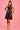VGLD086 - MARGOT WIDE STRAP DRESS - PINK HIBISCUS