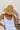 FSH2421 - CLASSIC PANAMA W/ TURQ BEADS - TAN
