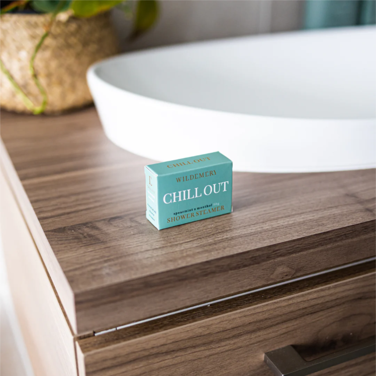 WILD EMERY SHOWER STEAMER - CHILL OUT - SPEARMINT X MENTHOL