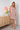 VGLD600 - SADIE SHIFT DRESS - LEMON TILE BLUE/YELLOW