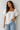 VLST451 (26C240) - FLUTTER SLEEVE TOP - WHITE